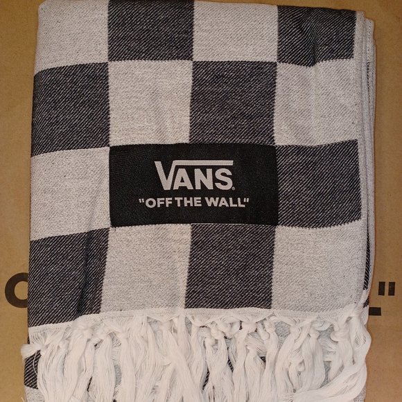 Vans Family Exclusive Throw Blanket Checkerboard - Picture 1 of 11
